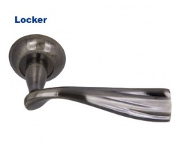 Ручки раздельные Locker ZY50-L016 (гальваника)
