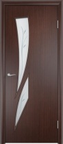 Межкомнатная дверь VERDA ТИП С-02 (остекленная, финиш пленка)