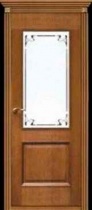 Межкомнатная дверь Двери Беларусь Гранд (остекленная, шпон)