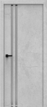 Межкомнатная дверь Quest Doors QMG 12 (остекленная, экошпон)