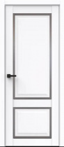 Межкомнатная дверь Quest Doors QN 21 (остекленная, экошпон)