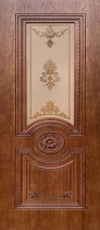 Межкомнатная дверь Румакс Ретро-декор (остекленная, шпон)