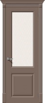 Межкомнатная дверь Браво Скинни-13 (остекленная, эмаль)