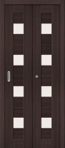 Складная дверь Браво Порта-23 (остекленная, экошпон)