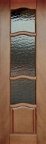 Деревянная дверь Ампир ПО 40 (остекленная, лак)