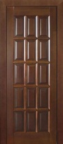 Деревянная дверь Ампир Классика ПГ (глухая, лак)