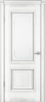 Межкомнатная дверь Тандор Бергамо 6 (остекленная, шпон,эмаль)