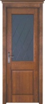 Межкомнатная дверь Тандор Элегия 2 (остекленная, лак)