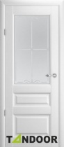 Межкомнатная дверь Тандор Гранд 9 (остекленная, soft touch)