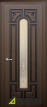 Межкомнатная дверь Тандор Адель (остекленная, шпон)