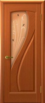 Межкомнатная дверь Добрый стиль Мария (остекленная, шпон)