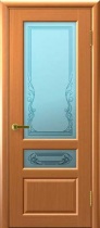 Межкомнатная дверь Добрый стиль Валенсия (остекленная, шпон)