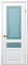 Межкомнатная дверь Добрый стиль Белла (остекленная, шпон)