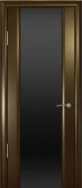 Межкомнатная дверь Океан Шторм-3ч (остекленная, шпон)