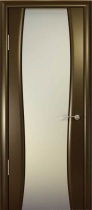 Межкомнатная дверь Океан Буревестник-2б (остекленная, шпон)