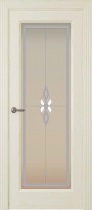 Межкомнатная дверь Океан Лион (остекленная, шпон)