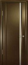 Межкомнатная дверь Океан Шторм-1 (остекленная, шпон)