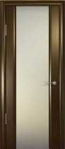 Межкомнатная дверь Океан Шторм-3б (остекленная, шпон)